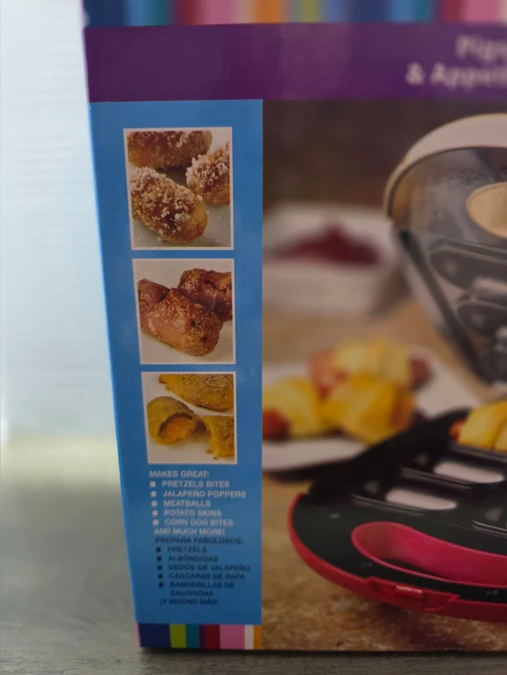 Nostalgia Electrics Non-Stick PNB900 Pig in Blanket & Appetizer Bites Maker